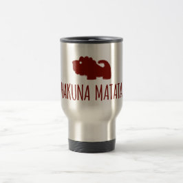 Hakuna Matata Löwe Reisebecher