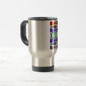 Hakuna Matata Löwen Geschenk Reisebecher (Vorderseite Links)