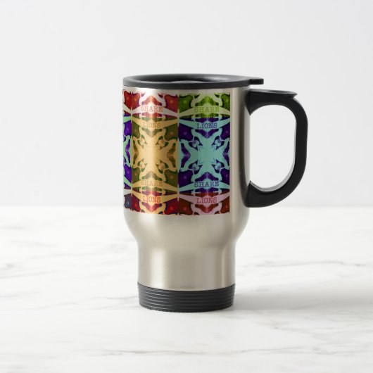 Hakuna Matata Löwen Geschenk Reisebecher (Rechts)