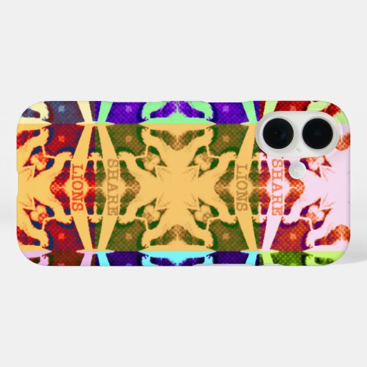 Hakuna Matata Löwengeschenk Case-Mate iPhone Hülle (Rückseite (Horizontal))