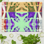 Hakuna Matata Löwengeschenk Geschirrtuch (Gefaltet)