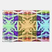 Hakuna Matata Löwengeschenk Geschirrtuch (Horizontal)