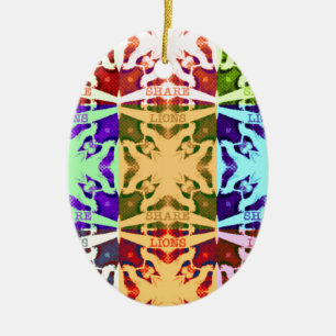 Hakuna Matata Löwengeschenk Keramik Ornament