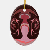 Hakuna matata Maskman Farben Keramik Ornament (Vorne)