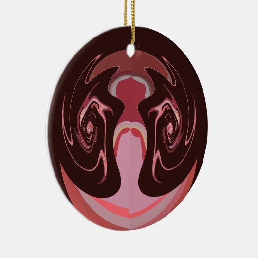 Hakuna matata Maskman Farben Keramik Ornament (Rechts)