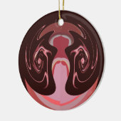 Hakuna matata Maskman Farben Keramik Ornament (Links)