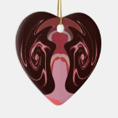 Hakuna matata Maskman Farben Keramik Ornament (Rechts)