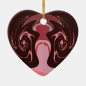 Hakuna matata Maskman Farben Keramik Ornament (Vorne)