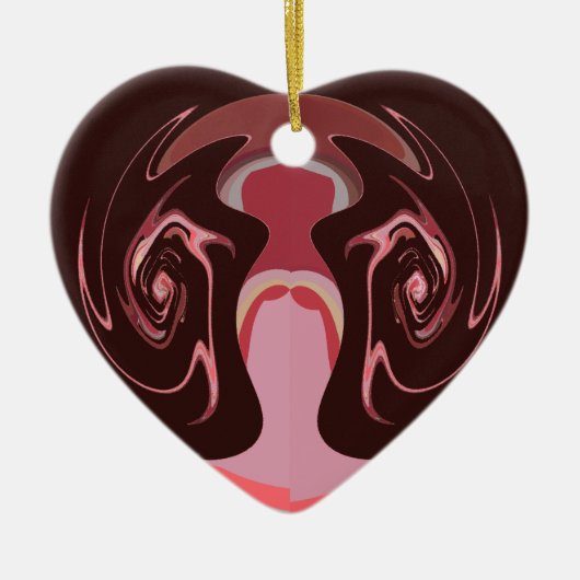 Hakuna matata Maskman Farben Keramik Ornament (Vorne)