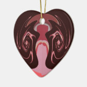 Hakuna matata Maskman Farben Keramik Ornament (Links)