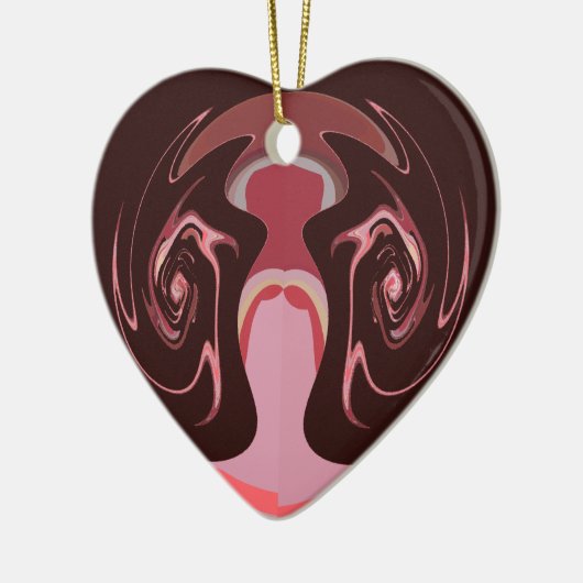 Hakuna matata Maskman Farben Keramik Ornament (Links)