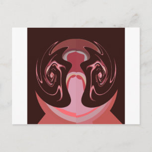 Hakuna matata Maskman Farben Postkarte