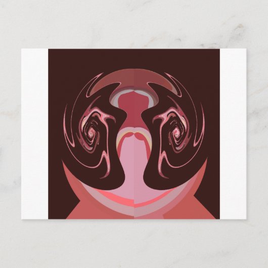 Hakuna matata Maskman Farben Postkarte (Vorderseite)