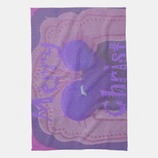 Hakuna Matata Merry Christmas Liebe Design.jpg Geschirrtuch (Vertikal)