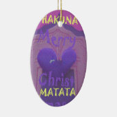 Hakuna Matata Merry Christmas Liebe Design.jpg Keramikornament (Rechts)
