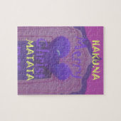 Hakuna Matata Merry Christmas Liebe Design.jpg Puzzle (Horizontal)