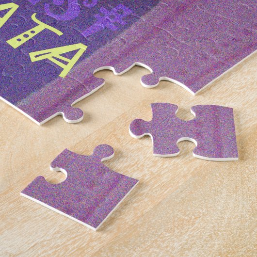 Hakuna Matata Merry Christmas Liebe Design.jpg Puzzle (Seite)