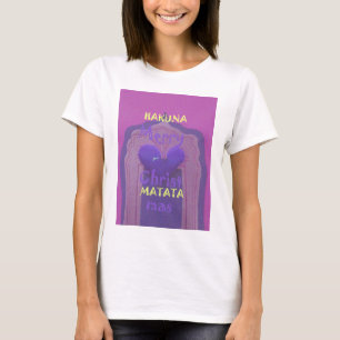 Hakuna Matata Merry Christmas Liebe Design.jpg T-Shirt