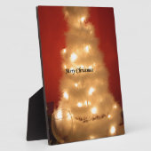 Hakuna Matata Merry Christmas white Fotoplatte (Seite)