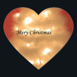 Hakuna Matata Merry Christmas white Herz-Aufkleber<br><div class="desc">Während die Weihnachtsfarben rot erscheinen, gibt es eine besondere Möglichkeit, den phantastischen Weihnachtsschnee mit der Schönheit der Weihnachtslieder, -geschenke und -geschenke zu verbinden. Diese Zeit des Jahres ist, was Red Christmas Jingle Bells lasse Ihnen Erfahrung und haben einen gesegneten Nice Day HoHoHo! Frohe Weihnachten und ein glückliches Neues Jahr mit...</div>