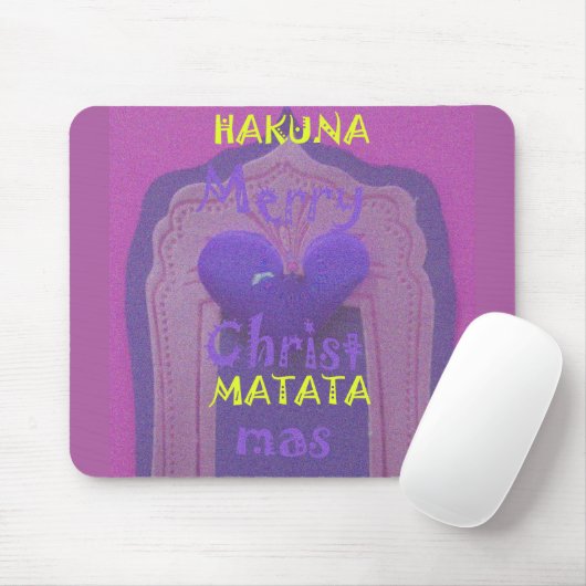 Hakuna Matata Merry Mousepad Horizontale Vorlage (Mit Mouse)