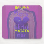 Hakuna Matata Merry Mousepad Horizontale Vorlage (Vorne)