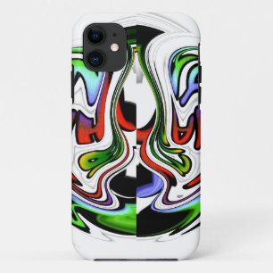 Hakuna Matata mit abstraktem Wirbel und Farbverläu Case-Mate iPhone Hülle