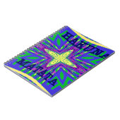 Hakuna matata Mombasa Kanga Notizblock (Linke Seite)