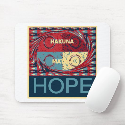 Hakuna matata mousepad (Mit Mouse)
