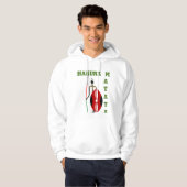 Hakuna Matata Neueste einfache sichere Reise Hoodie (Vorne ganz)
