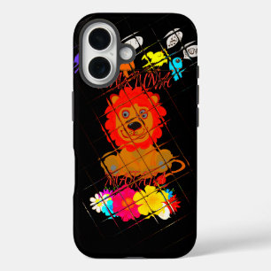 Hakuna Matata niedlicher Löwenkönig iPhone 16 Hülle