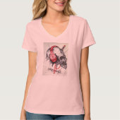 Hakuna Matata No Hustle Custom Women's Hanes Shirt (Vorderseite)