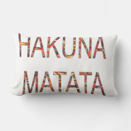 Hakuna Matata No Problem Lendenkissen