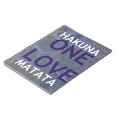 HAKUNA MATATA NOTIZBLOCK (Linke Seite)