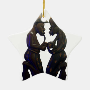 Hakuna Matata Old School Spaß ist das Beste Keramik Ornament