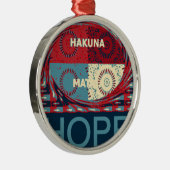 Hakuna matata ornament aus metall (Rechts)