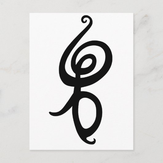 Hakuna Matata Postkarte (Vorderseite)