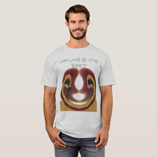 Hakuna Matata präsentiert seinen besten T - Shirt (Vorne ganz)