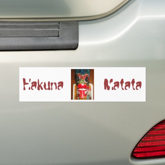 Hakuna Matata - Produkt anpassen Autoaufkleber (Auf Auto)