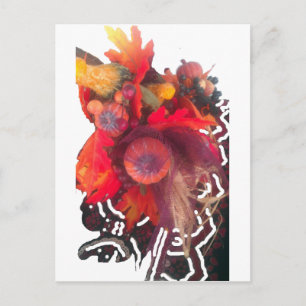 Hakuna Matata Pumkin spezielles Geschenk Obstkorb. Postkarte