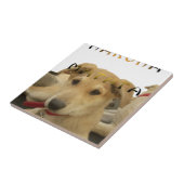 "Hakuna Matata Pup" - Worry-free Puppy Liebe Fliese (Seite)