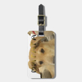 "Hakuna Matata Pup" - Worry-free Puppy Liebe Gepäckanhänger (Vorderseite vertikal)