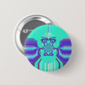 Hakuna Matata Purple-Mischung Button (Vorne & Hinten)