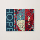 Hakuna matata puzzle (Horizontal)