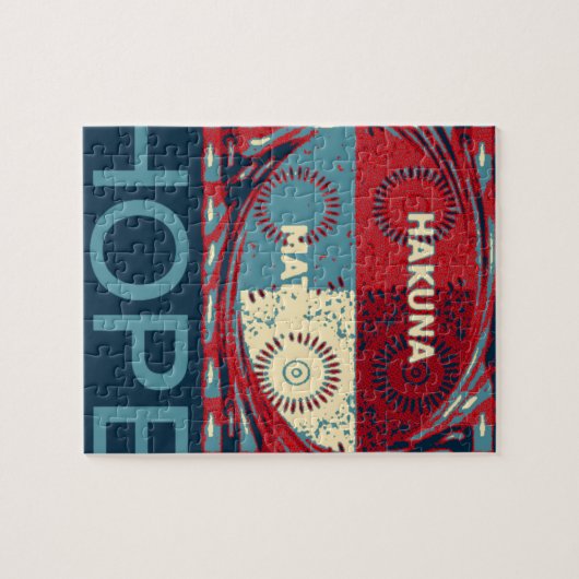 Hakuna matata puzzle (Horizontal)