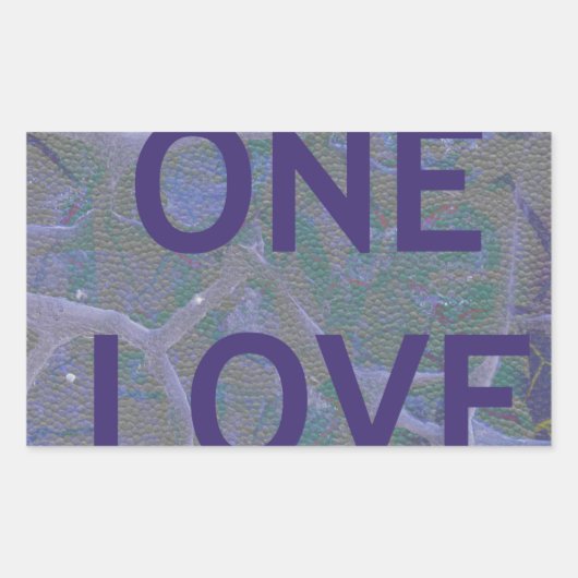 HAKUNA MATATA RECHTECKIGER AUFKLEBER (Vorderseite)