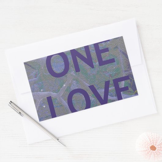 HAKUNA MATATA RECHTECKIGER AUFKLEBER (Umschlag)