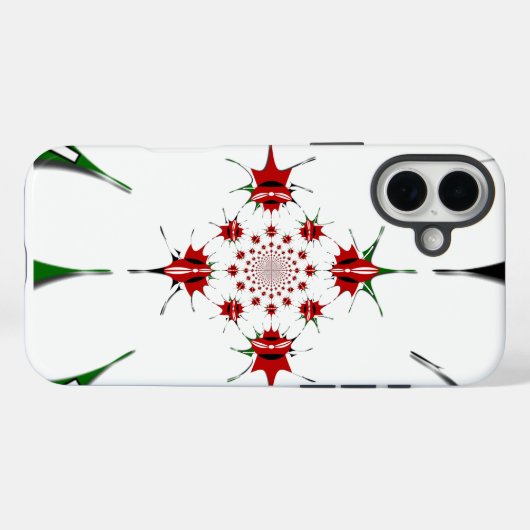 HAKUNA MATATA RED GREEN Case-Mate iPhone HÜLLE (Rückseite (Horizontal))