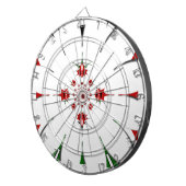 HAKUNA MATATA RED GREEN DARTSCHEIBE (Vorderseite rechts)