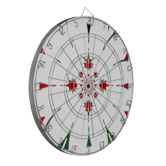 HAKUNA MATATA RED GREEN DARTSCHEIBE (Vorderseite Links)